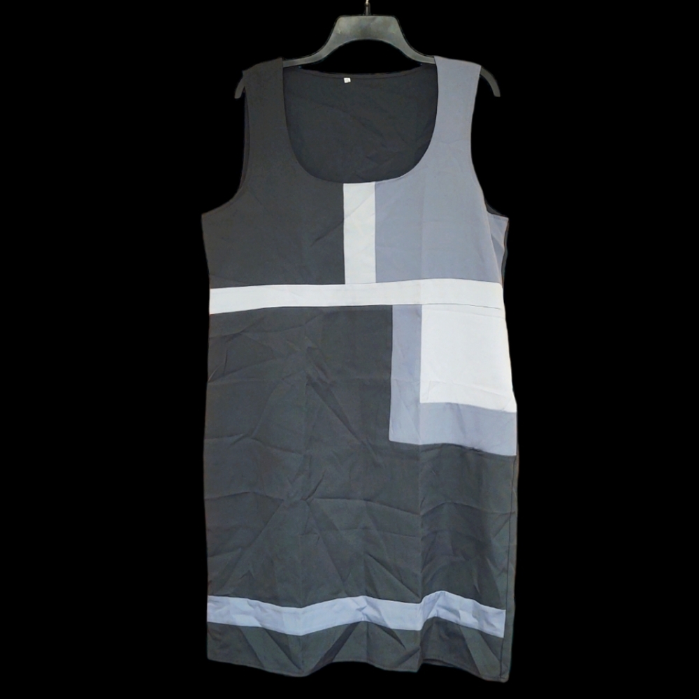 NWOT Colorblock Dress Size XXL